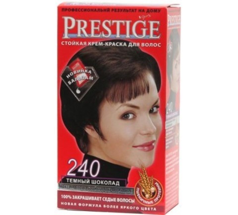 Краска для волос Prestige 240- Темный шоколад, 50/50 мл.