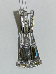 Камарис (серьги из серебра)