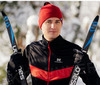 Утеплённый лыжный костюм Nordski Base Black/Red мужской