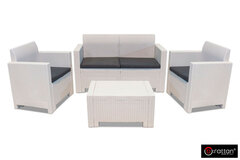 Комплект мебели Bica NEBRASKA 2 Set (диван, 2 кресла и стол), белый