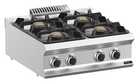 ПЛИТА ГАЗОВАЯ 4 КОНФОРОЧН. 700 СЕРИИ APACH CHEF LINE GLRRG77P