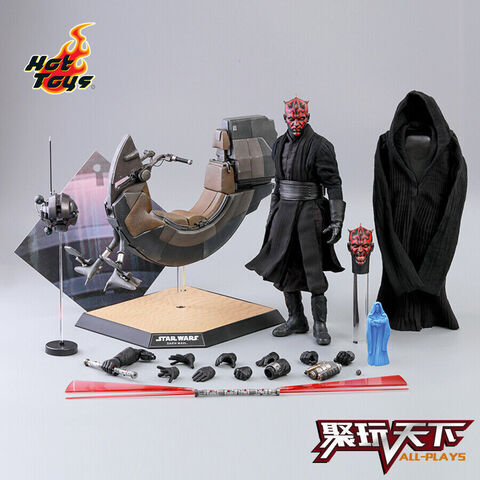 Фигурка Hot Toys Star Wars Episode I The Phantom Menace: Darth Maul with Sith Speeder