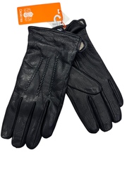 Перчатки. Мужские. Материал верха: Кожа оленя. Подклад: Трикотаж-шерсть.5 шт в упаковке.