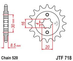 Звезда JT JTF718