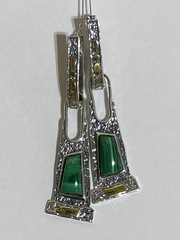 Камарис (серьги из серебра)