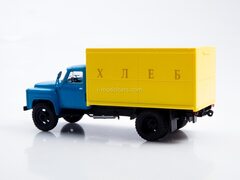 GAZ-52-01 GZSA-3704 van Bread blue-yellow  1:43 Legendary trucks USSR #68