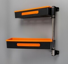 Полка 2-х ярусная поворотная 42х12х37,5 4716587