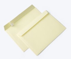 Конверт из бумаги кремового цвета C5 (162х229 мм) 120 г/м²