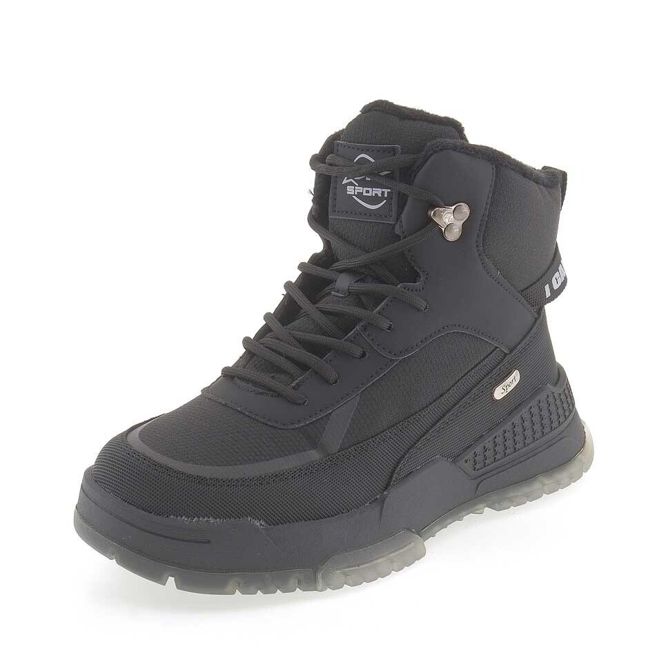 Ботинки для мальчиков KEDBERRY HZP_6265-9_black черные