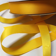 Лента репсовая, ш. 2,5 см, жёлтый