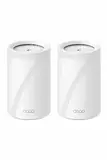 Бесшовный Mesh роутер TP-Link Deco BE65 Pro BE11000 100/1000/2500/5000BASE-T белый (упак.:2шт)