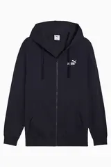 Кофта Puma Essentials No.1 Logo Full-Zip - темно-синий