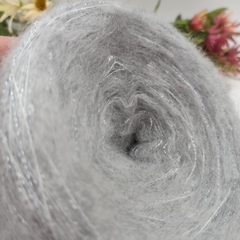 Смотка Pachino Brush альпака с люрексом Nodino Дымка 256гр