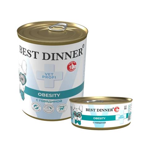 Best Dinner Vet Profi Obesity с говядиной для собак