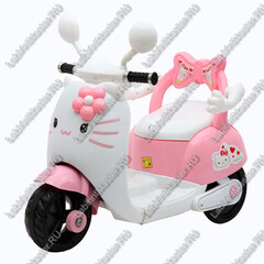 Детский электромотоцикл "Kids electric scooter" розовый