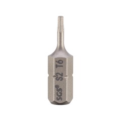Бита T 6 х25мм TORX S2 1шт SGS 6325-T6