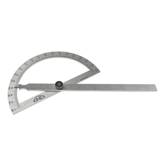 Угломер-транспортир 0-180гр 315x650мм INOX Kinex 1089-07-315 (В)
