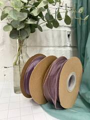 Лента органза с волнистым краем (4см*9,14м), Лаванда