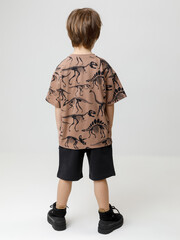 шорты  для мальчика  КР 400860/черный 4007 к610