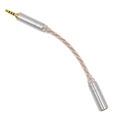 Кабель-переходник для наушников, усилителей и аудиотехники 2.5мм (Папа-баланс) на 3.5 (Мама-стерео)