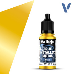 Vallejo True Metallic Metal - Radiant Yellow (Base)