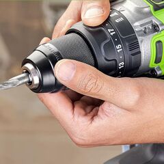 Дрель-шуруповерт ударная Greenworks GD24DD140 24V (140Нм) аккумуляторная, без АКБ и ЗУ