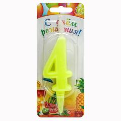 Свеча-цифра тортовая 