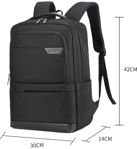 Картинка рюкзак городской Aoking SN2117 Black - 6