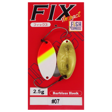 Блесна колеблющаяся FOREST FIX IMPACT 2g цвет #07 (РЕПЛИКА)