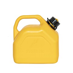 Канистра пластиковая для ГСМ, с заливным носиком, ПРЕМИУМ, 5л (Россия) 62-4-045