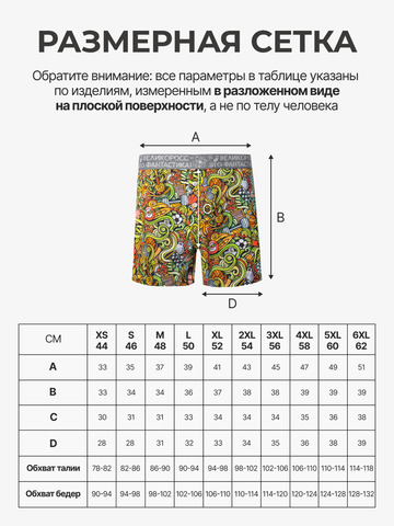 Комплект из 3-х семейных трусов - «Чемпион!»