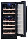 Винный шкаф Temptech Prestige PRESQ38DB двухзонный черный