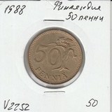 V2252 1988 Финляндия 50 пенни