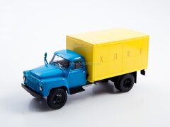 GAZ-52-01 GZSA-3704 van Bread blue-yellow  1:43 Legendary trucks USSR #68