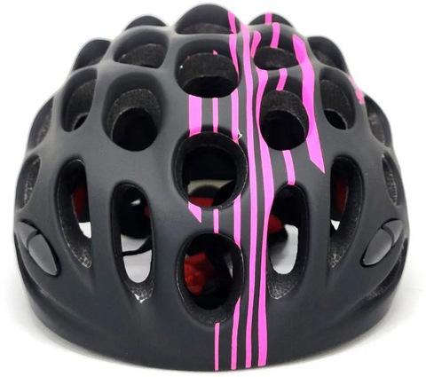 Картинка велошлем Ski Time Special Series черный/фиолетовый - 4