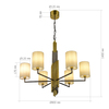 Светильник подвесной ST Luce Gloria SL1638.303.06