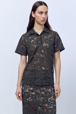 Поло из кружева