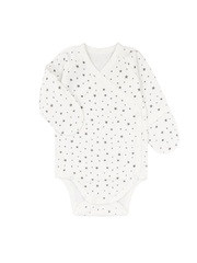 Боди-кимоно (утепленный) Звездочки gray (56,62)