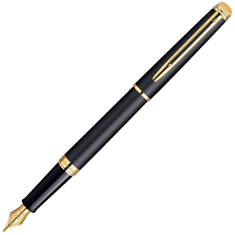 Ручка перьевая Waterman Hemisphere Matt Black GT, F (S0920710)