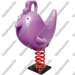 Детская качалка на пружине для игровых площадок "Курочка"