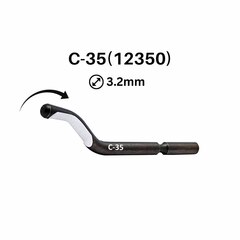 Лезвие для фаскоснимателя d.3,2мм С-35 HSS CP GRATEX 12350