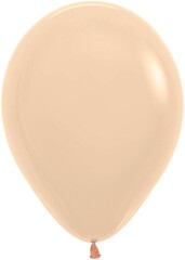 S 12''/30 см, Пастель (Макарунс), Персик малибу (660), 12 шт