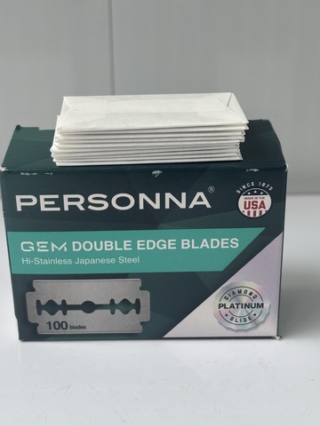 Лезвия Personna GEM Platinum USA 10 штук