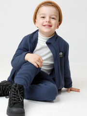 куртка  для мальчика  ФЛ 34025/7 ГР