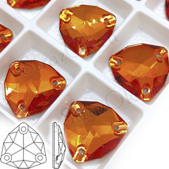 Стразы пришивные купить оптом Trilliant Hyacinth, Гиацинт - оранжевый