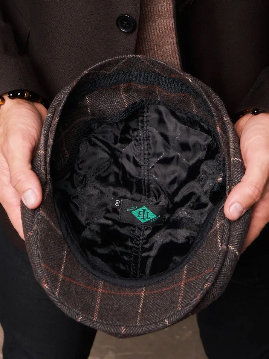 Кепка восьмиклинка утепленная