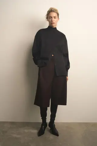 Рубашка с манишкой