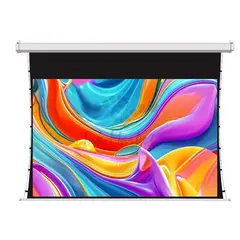 Экран для проектора S'OK SCPSMT-332x186FG-ED90 150 " 16:9 настенно-потолочный, моторизованный с боковым натяжением, белый, ED90 см