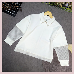 Блуза девочке (9-13) 260415-WD184