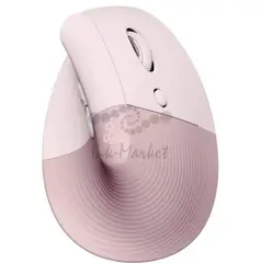 Мышь вертикальная Logitech Lift Bluetooth, оптическая, беспроводная, USB,  ROSE/DARK ROSE, 400-4000 dpi  910-006478